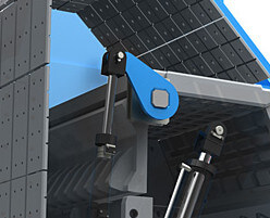 金屬粉碎機安全門