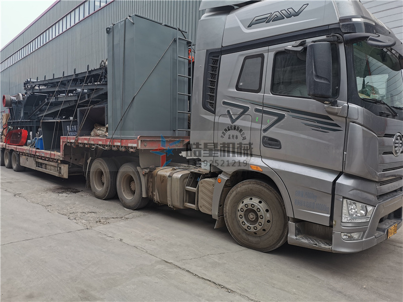 廢鋁粉碎機生產線發(fā)往廣州