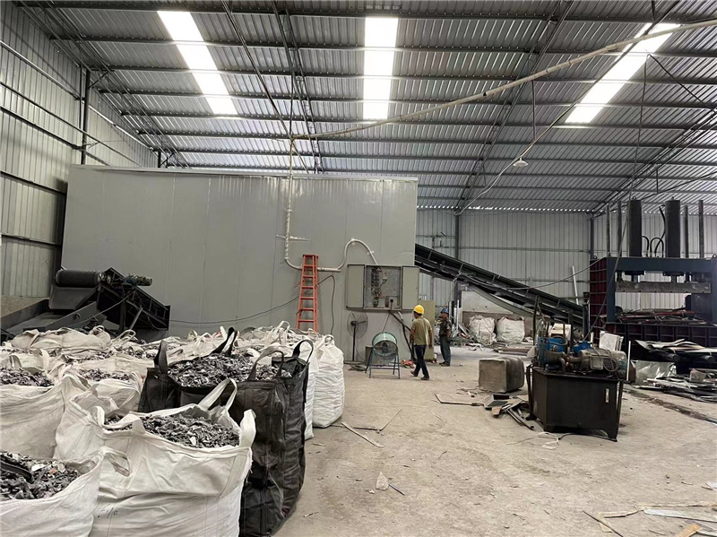 金屬破碎機生產(chǎn)線設備20T日產(chǎn)量該如何進行規(guī)劃